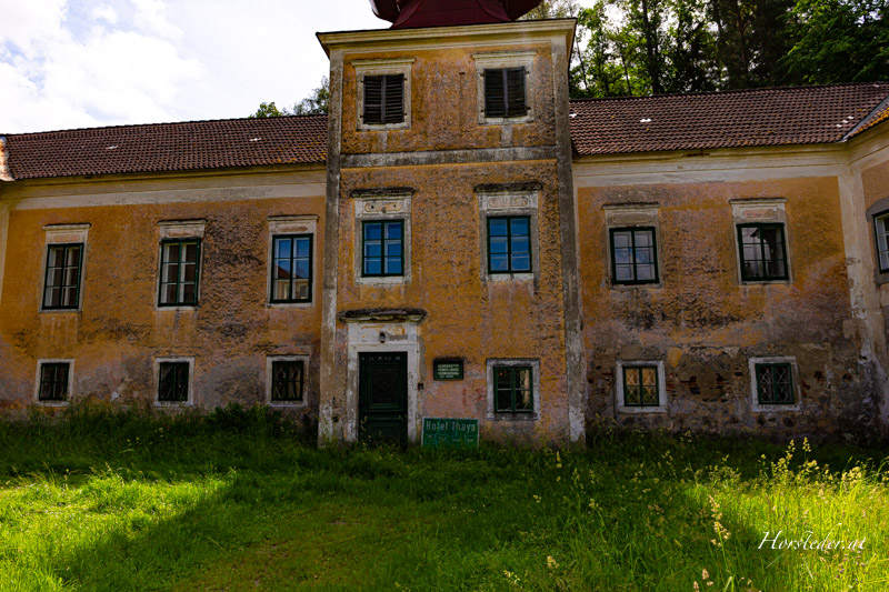 Altes Herrnhaus im Waldviertel.