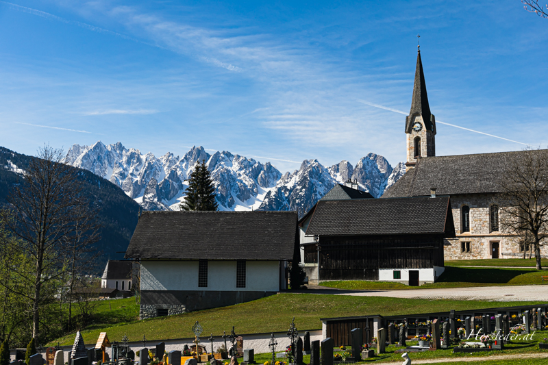 Friedhof in Gosau.