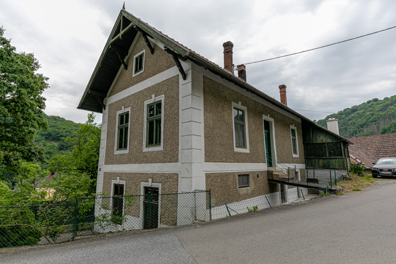 Leeres Haus in Hardegg