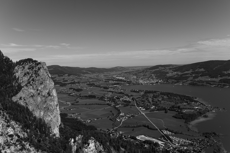 Blick zum Mondsee