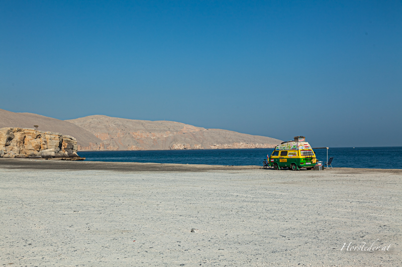 Mit dem VW T5 durch den Oman.