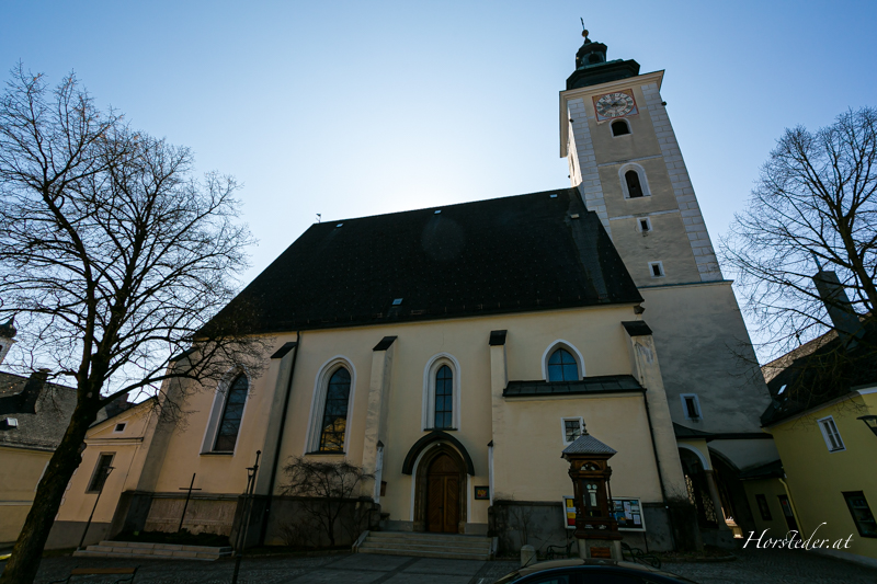 Die Kirche in Grein an der Donau