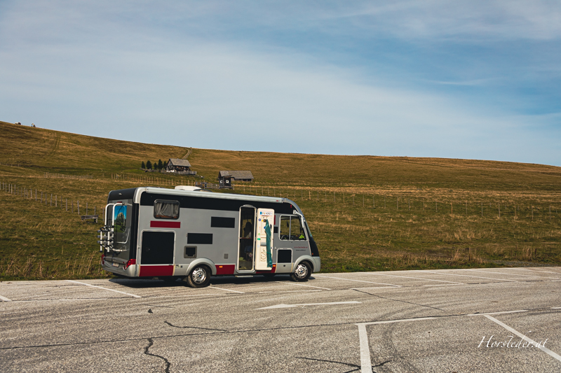 Mit dem Wohnmobil nach Meran über Kärnten.