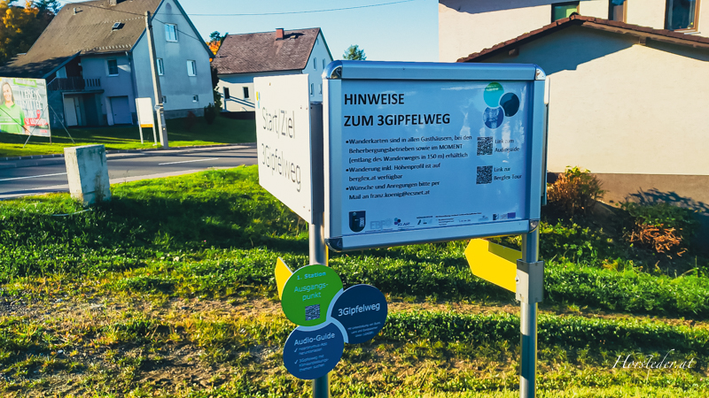 Drei Gipftour im Mühlviertel.